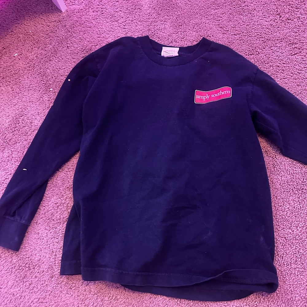 Simply southern kids long sleeve tee